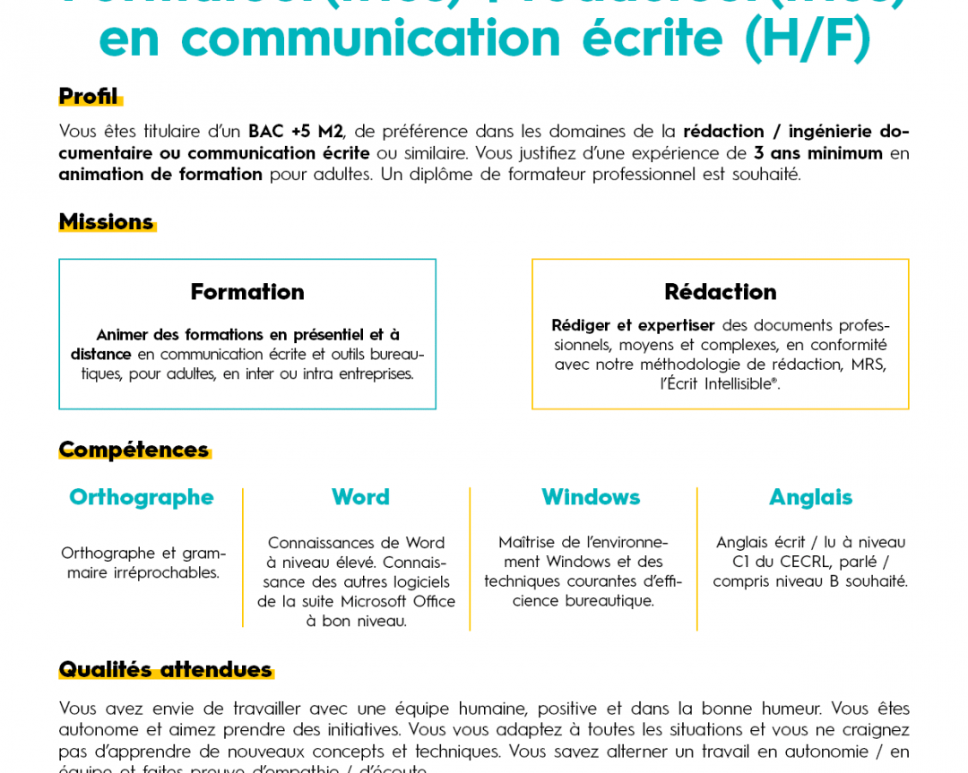 Artecomm recrute