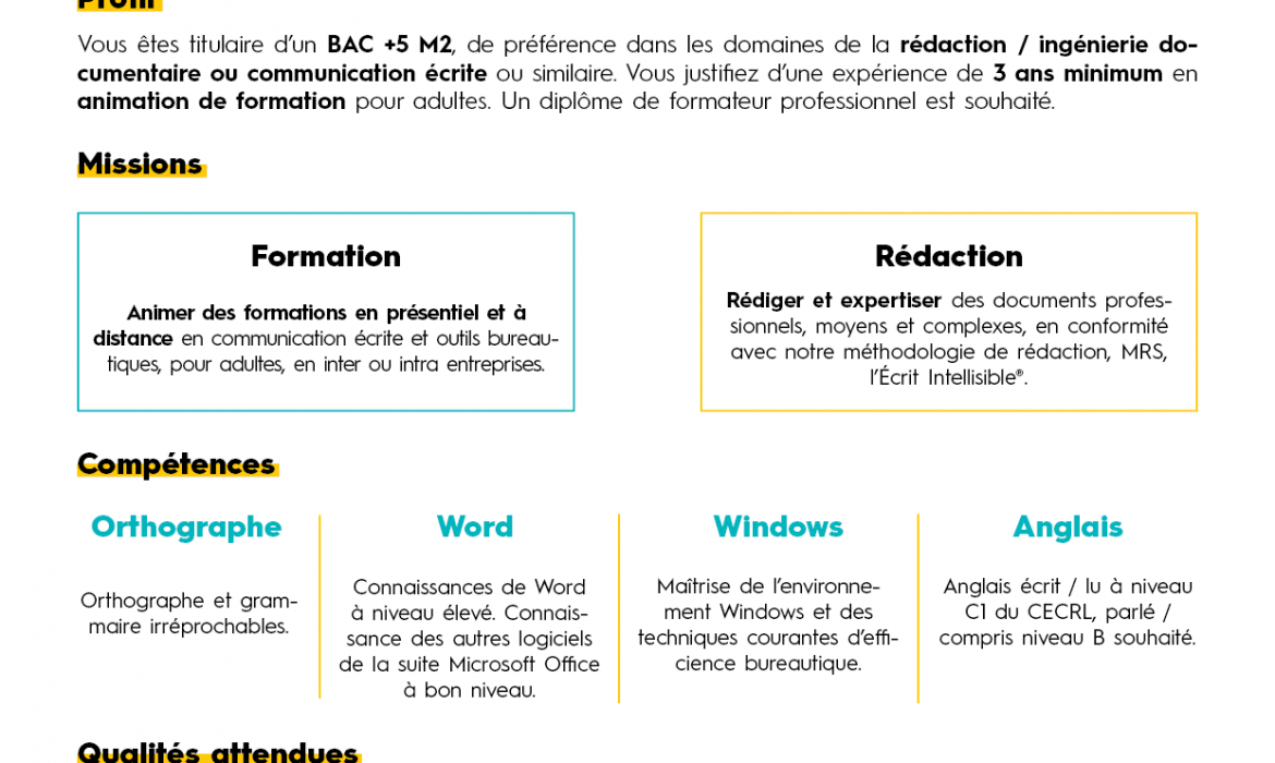 Offre d'emploi proposée par Artecomm