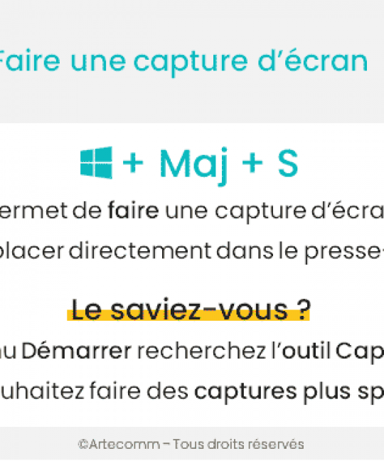 Comment effectuer une capture d’écran dans l’Explorateur Windows ?